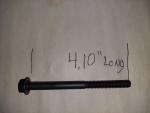 5/16-18 x 4.41" OAL or 4.10" long HH Grade 8 BLACK.  Bolt Part number # 792093