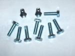 6mm x 1.0 x 25mm Hex Head Zinc Plated Tap Bolt
