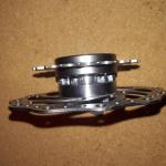 44 mm 6 Hole 1" ID x 1.15" W x 2.1" OD Disc Brake and Freewheel adaptor with 1.375 x 24 RH Pedicab Rickshaw