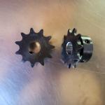 410 B 11 tooth Sprocket 15 mm ID with 4 mm key way two set screws