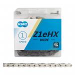Z1EHX Wide 1/2" x 1/8" Silver Length: 112 Links + Offset Link - Pedicab, Gates & Garage Doors