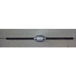35 inch length 1" OD, 1/8" keyway differential assembly for Pedicabs, trike & motorized wheelbarrow