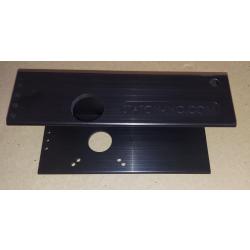 Friction Drive Rear Mount CNC machined Channel Black Anodized