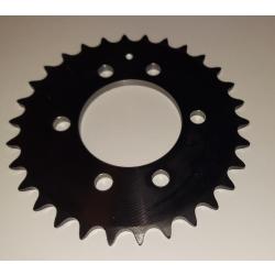 41 A 30 Tooth 6 HOLE (DIMPLE drill mark*) Sprocket for the Differentials with Black Oxide shafts with 1-14 threaded ends