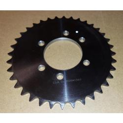 41 A 36 Tooth 6 HOLE (DIMPLE drill mark*) Sprocket for the Differentials with Black Oxide shafts with 1-14 threaded ends Manufacturer: Staton-Inc