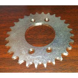 43 A 28 Tooth Sprocket for the Differentials with Black Oxide shafts with 1-14 threaded ends