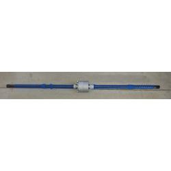 48 inch length 1" OD, 1/8" keyway differential assembly for Pedicabs, trike & motorized wheelbarrow