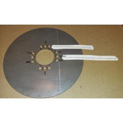 Dual Pattern Disc Brake Rotor Dimensions 8.875" dia. x 0.179" for Peerless and SMC differentials